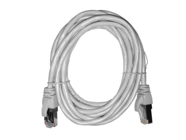 Патч-корд FTP4 cat.5е, BC, LSZH, серый, литой коннектор NETKO Optima 5 шт Патч-корд FTP4 cat.5е, BC, LSZH, серый, литой коннектор NETKO Optima 5 шт