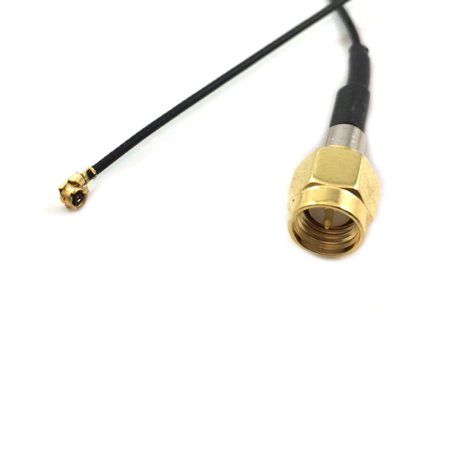 Адаптер для модема (пигтейл) IPEX4(MHF4)-SMA(male) кабель RF0,81 15см. комплект 10 шт