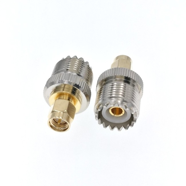 ВЧ-адаптер SMA(male)-UHF(female) SO239 комплект 20 шт