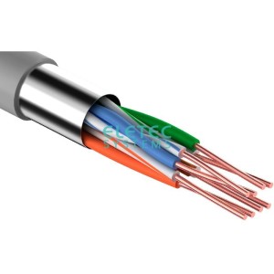 Кабель FTP 5E PROFI line 4x2xAWG24, Eletec,, медь 20 м