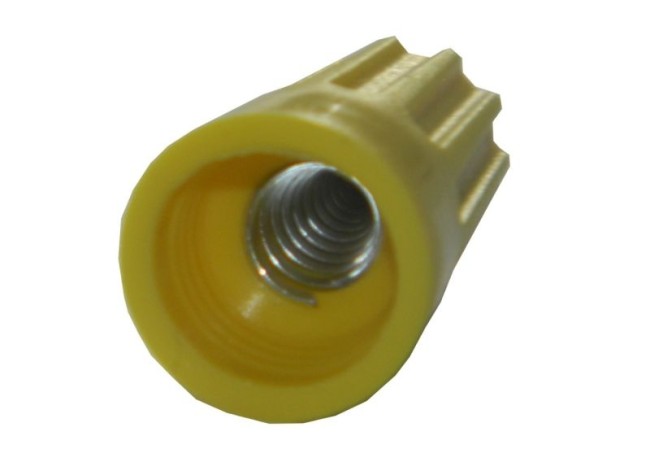 Соединительный изолирующий зажим P74, D-6мм, желтый, 50шт., NETKO Optima Соединительный изолирующий зажим P74, D-6мм, желтый, 50шт., NETKO Optima