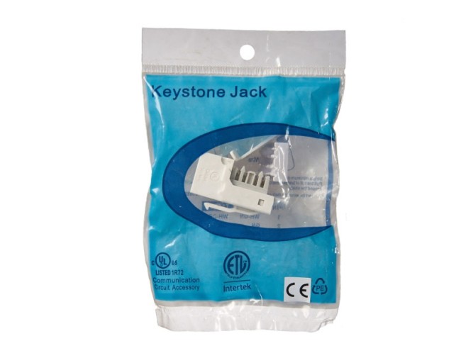 Модуль Keystone неэкранированный, RJ45, cat.6А, 90°, 110 тип, без инструмента, KE, белый, NETKO Expert CKC Модуль Keystone неэкранированный, RJ45, cat.6А, 90°, 110 тип, без инструмента, KE, белый, NETKO Expert CKC