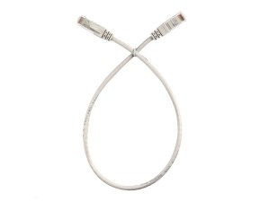 Патч-корд UTP4 cat.6, литой коннектор, серый Netko CKC 10 шт