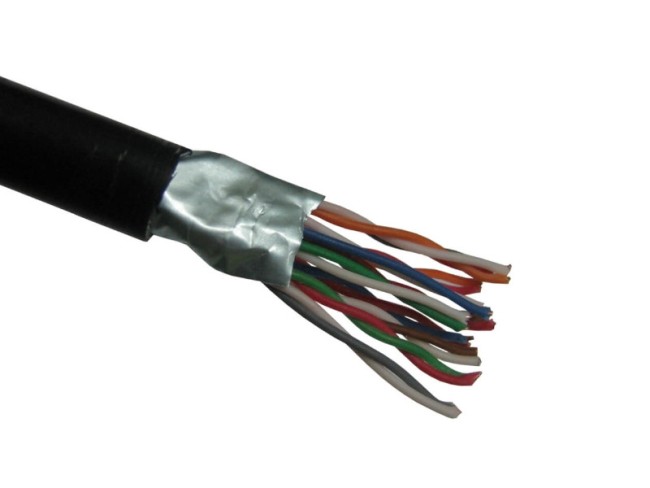 Кабель LC FTP10 cat.3, 0,40мм, для наружных работ, черный 305м Кабель LC FTP10 cat.3, 0,40мм, для наружных работ, черный 305м