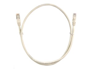 Патч-корд FTP4 cat.6, литой коннектор, серый, Netko CKC