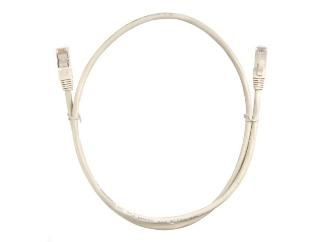 Патч-корд FTP4 cat.6, литой коннектор, серый, Netko CKC Патч-корд FTP4 cat.6, литой коннектор, серый, Netko CKC