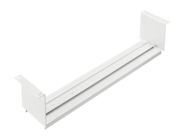 Вводно-распределительное устройство ВРУ 3U, 19 с DIN рейкой, без крышки, серый