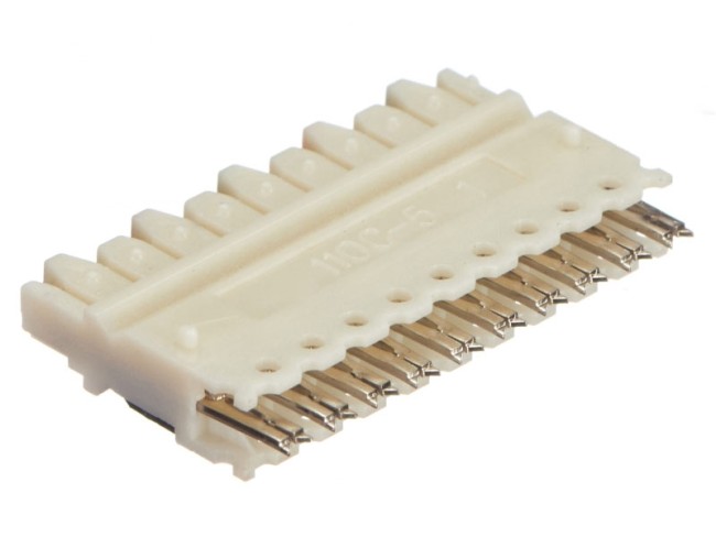 Блок соединителей типа 110 на 5 пар NETKO Optima 20шт Блок соединителей типа 110 на 5 пар NETKO Optima 20шт