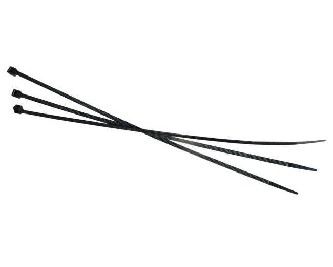 Стяжка нейлоновая 250*3,6 / 100 шт / светостойкая (черная), NETKO Optima SZ