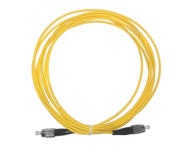 Патч-корд оптический соединительный FC-FC/UPC SM Simplex 3.0мм 9/125, LSZH