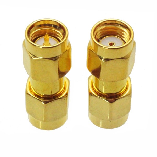 ВЧ-адаптер RP-SMA(male)-SMA(male) комплект 10 шт