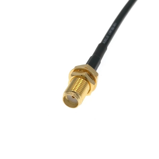 Адаптер для модема (пигтейл) TS9-SMA(female) кабель RG174 15см. комплект 10 шт
