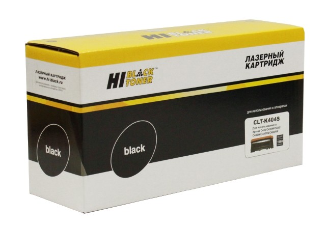 Тонер-картридж Hi-Black (HB-CLT-K404S) для Samsung Xpress C430/C430W/480/W/FN/FW, Bk, 1,5K Тонер-картридж Hi-Black (HB-CLT-K404S) для Samsung Xpress C430/C430W/480/W/FN/FW, Bk, 1,5K
