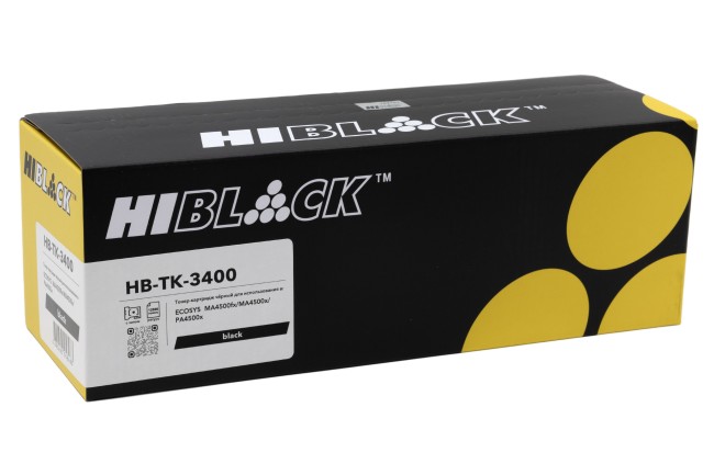 Тонер-картридж Hi-Black (HB-TK-3400) для Kyocera ECOSYS MA4500x/MA4500fx/PA4500x/5000x/5500x, 12,5K Тонер-картридж Hi-Black (HB-TK-3400) для Kyocera ECOSYS MA4500x/MA4500fx/PA4500x/5000x/5500x, 12,5K