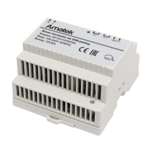 AP-DU12/50DIN - блок питания 12В / 5А резервированный, стабилизированный