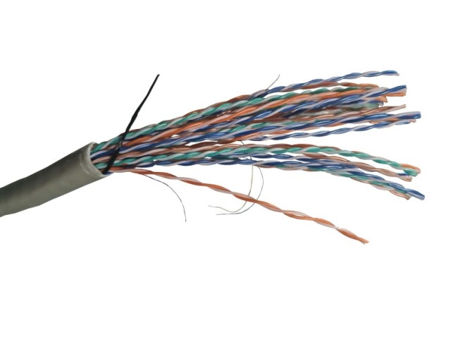 Кабель UTP25 cat.5e, , 24 AWG, серый 100м Кабель UTP25 cat.5e, , 24 AWG, серый 100м