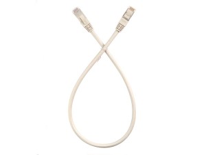 Патч-корд FTP4 cat.6, литой коннектор, серый, Netko CKC 5 шт