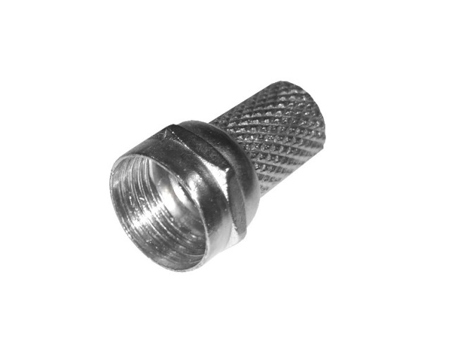 Штекер F (гайка) на RG-6/SAT-703 (цинк) (F113-55), NETKO Optima L 10 шт Штекер F (гайка) на RG-6/SAT-703 (цинк) (F113-55), NETKO Optima L 10 шт