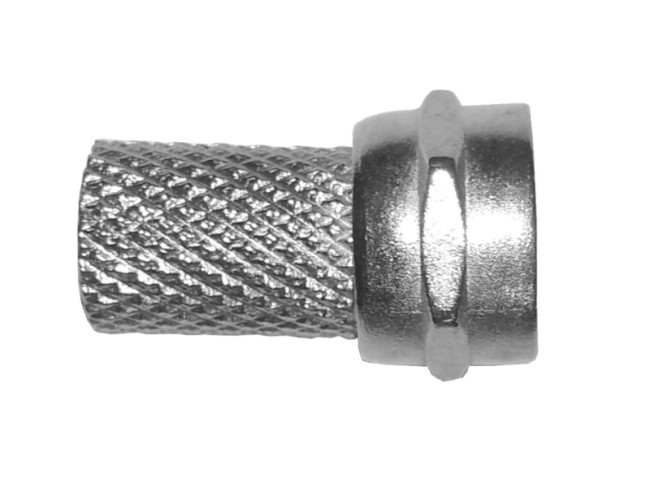 Штекер F (гайка) на RG-6/SAT-703 (цинк) (F113-55), NETKO Optima L 10 шт Штекер F (гайка) на RG-6/SAT-703 (цинк) (F113-55), NETKO Optima L 10 шт