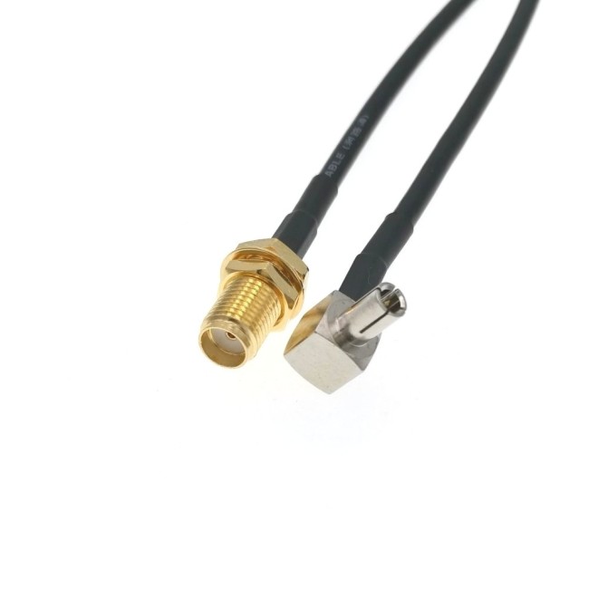 Адаптер для модема (пигтейл) TS9-SMA(female) кабель RG174 15см. комплект 20 шт