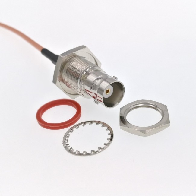 Адаптер для модема (пигтейл) SMA(male)-BNC(female) кабель RG316 15см. комплект 20 шт