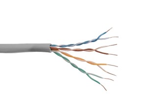 Кабель U/UTP Cat 5е PVC нг(А)-LSLTx 4х2х0,52 10м Кабель U/UTP Cat 5е PVC нг(А)-LSLTx 4х2х0,52 10м