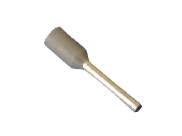 Штыревой втулочный кабельный наконечник E 7510 (НШВИ F=10мм) 0,75мм2, изолированный, серый, 100шт, NETKO Optima 10шт Штыревой втулочный кабельный наконечник E 7510 (НШВИ F=10мм) 0,75мм2, изолированный, серый, 100шт, NETKO Optima 10шт