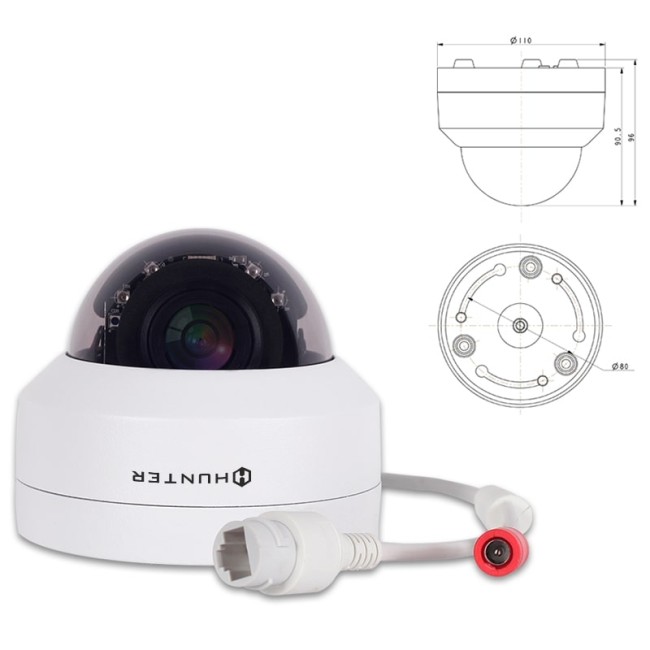 HN-IPZD307PXA4e IP видеокамера 2Mp Hunter HN-IPZD307PXA4e IP видеокамера 2Mp Hunter