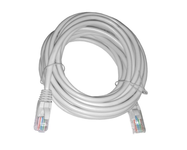 Патч-корд UTP4 cat.5е, CCA, LSZH, серый, литой коннектор NETKO Optima 10 шт Патч-корд UTP4 cat.5е, CCA, LSZH, серый, литой коннектор NETKO Optima 10 шт