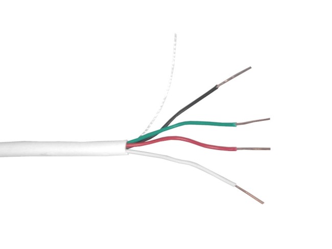 Кабель сигнальный, неэкранированный 4*0.5мм 40м, алюминий, пластиковая катушка, белый NETKO Optima Кабель сигнальный, неэкранированный 4*0.5мм 40м, алюминий, пластиковая катушка, белый NETKO Optima