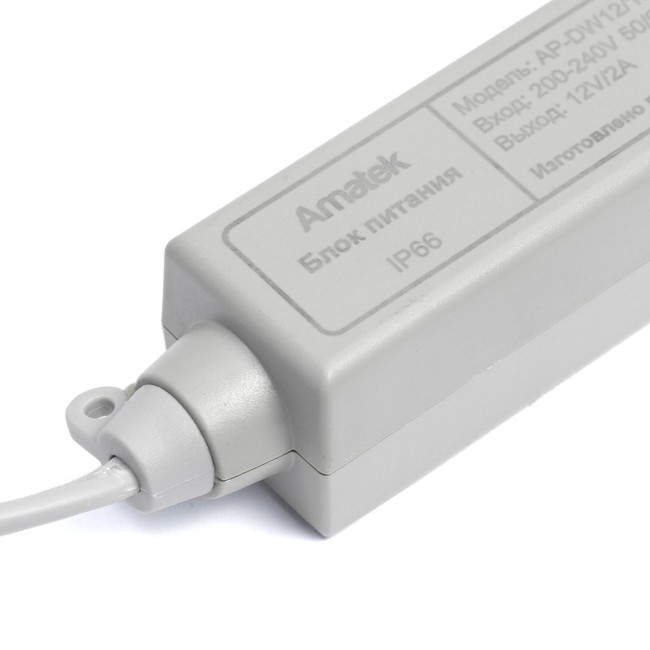 AP-DW12/15 - блок питания 12В / 1,5А влагозащищенный стабилизированный AP-DW12/15 - блок питания 12В / 1,5А влагозащищенный стабилизированный