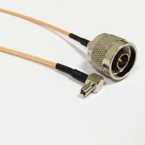 Адаптер для модема (пигтейл) TS9-N(male) кабель RG316 15см. комплект 10 шт