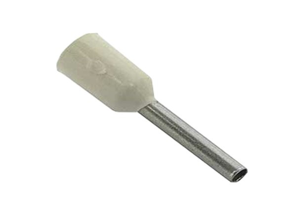 Штыревой втулочный кабельный наконечник E 7508 (НШВИ F=8мм) 0,75мм2, изолированный, серый, 100шт, NETKO Optima 10шт Штыревой втулочный кабельный наконечник E 7508 (НШВИ F=8мм) 0,75мм2, изолированный, серый, 100шт, NETKO Optima 10шт