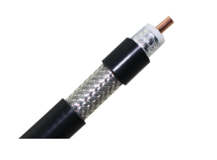 Коаксиальный кабель ELETEC 10D-FB, 50 Ом, CCA, черный, внутренний, 100 м