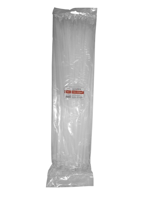 Стяжка нейлоновая 500*7,5 / 100 шт (белая), NETKO Optima SZ