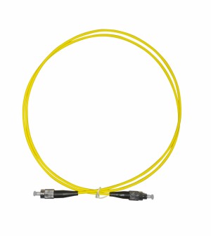 Патч-корд оптический соединительный FC-FC/UPC SM Simplex 3.0мм 9/125, LSZH 10 шт