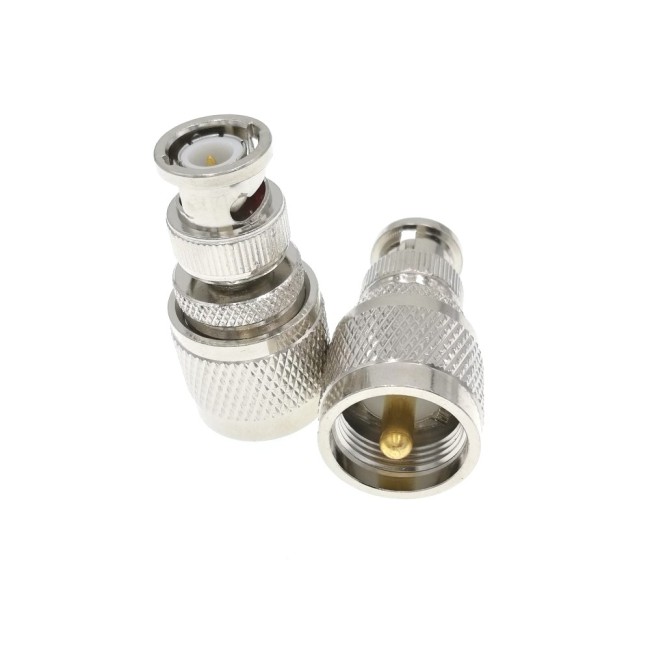 ВЧ-адаптер UHF(male) PL259-BNC(male) комплект 20 шт