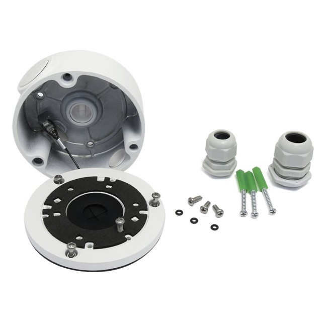 Уличная накладная распределительная коробка для видеокамер Amatek AV-BB2F 7000315 Уличная накладная распределительная коробка для видеокамер Amatek AV-BB2F 7000315