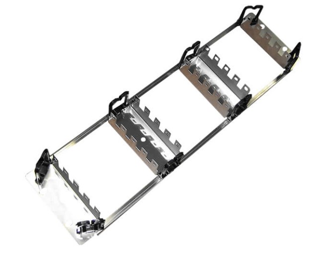 Рама опорная 19 3U на 15 плинтов, с органайзерами, тип Krone NETKO Optima Рама опорная 19 3U на 15 плинтов, с органайзерами, тип Krone NETKO Optima