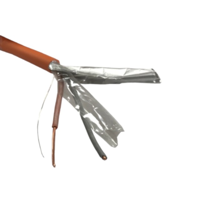 Кабель сигнальный ТЕХНОКАБЕЛЬ, экранированный, КПСЭнг(А)-FRLS, 1*2*1.0мм2, 3м, оранж. АКЦИЯ Кабель сигнальный ТЕХНОКАБЕЛЬ, экранированный, КПСЭнг(А)-FRLS, 1*2*1.0мм2, 3м, оранж. АКЦИЯ