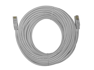 Патч-корд UTP4 cat.5e, литой коннектор, серый, Netko CKC