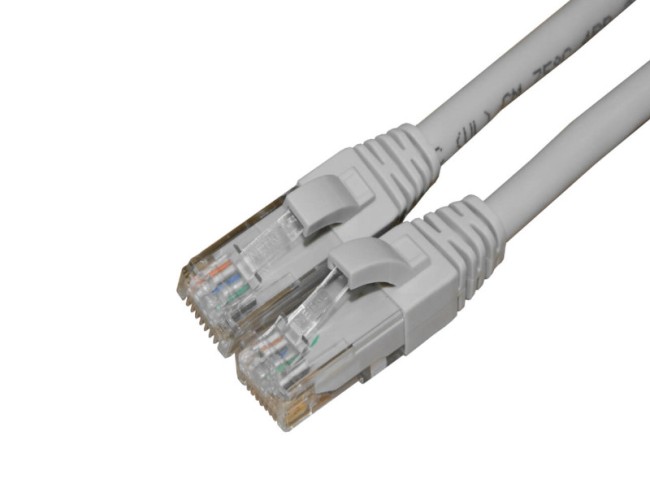 Патч-корд UTP4 cat.5e, литой коннектор, серый, Netko CKC Патч-корд UTP4 cat.5e, литой коннектор, серый, Netko CKC