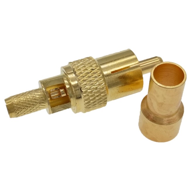 ВЧ-разъём RCA(male) обжимной под кабель RG-58 комплект 10 шт