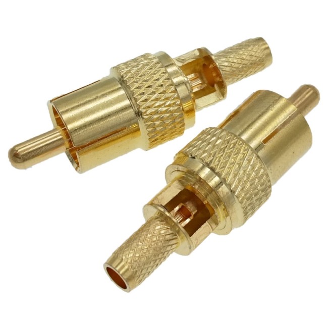 ВЧ-разъём RCA(male) обжимной под кабель RG-58 комплект 10 шт