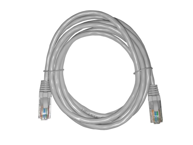 Патч-корд UTP4 cat.5е, CCA, LSZH, серый, литой коннектор NETKO Optima 10 шт Патч-корд UTP4 cat.5е, CCA, LSZH, серый, литой коннектор NETKO Optima 10 шт