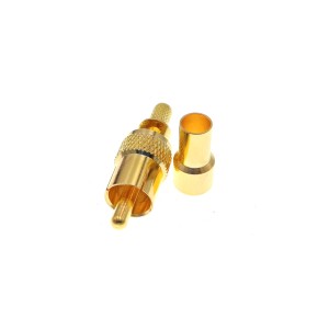 ВЧ-разъём RCA(male) обжимной под кабель RG-58 комплект 20 шт