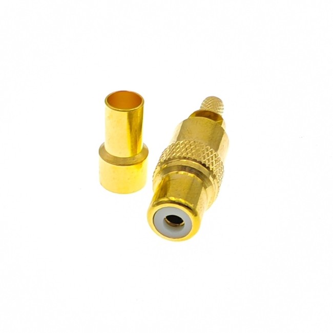 ВЧ-разъём RCA(female) обжимной под кабель RG-58