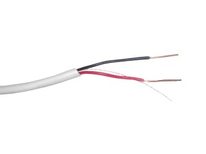 Кабель сигнальный, неэкранированный 2*0.5мм 20м, алюминий, пластиковая катушка, белый NETKO Optima