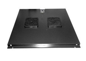 Блок вентиляторов 2 шт для TE глубиной 600 с кабелем черный Netko Блок вентиляторов 2 шт для TE глубиной 600 с кабелем черный Netko