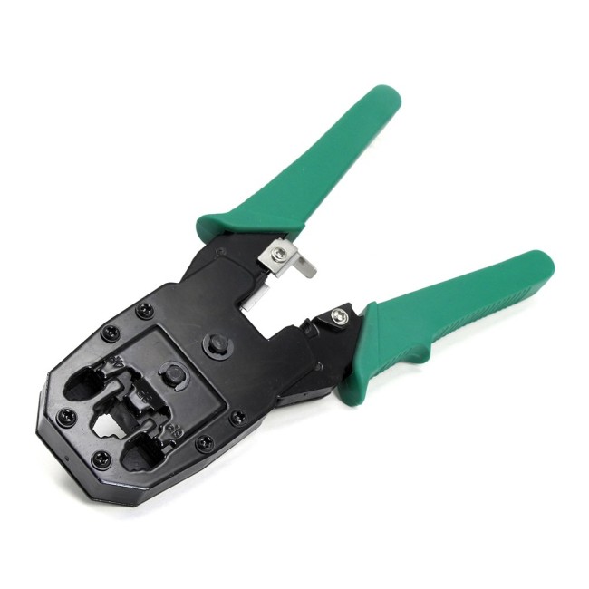 AT-200 - пресс-клещи (кримпер), инструмент для установки разъёмов RJ AT-200 - пресс-клещи (кримпер), инструмент для установки разъёмов RJ